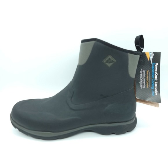 Muck Shoes Muck Frmc00 Excursion Pro Mid Blackgunmetal Boots